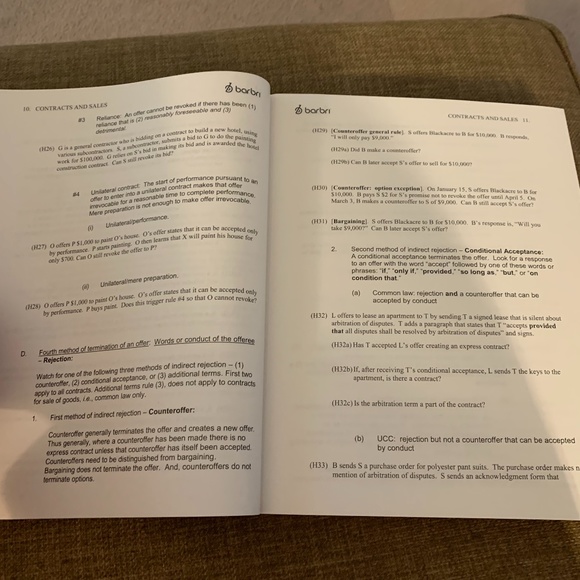 New! Georgia Barbri Lecture Handouts July 2017/18 - Picture 6 of 6